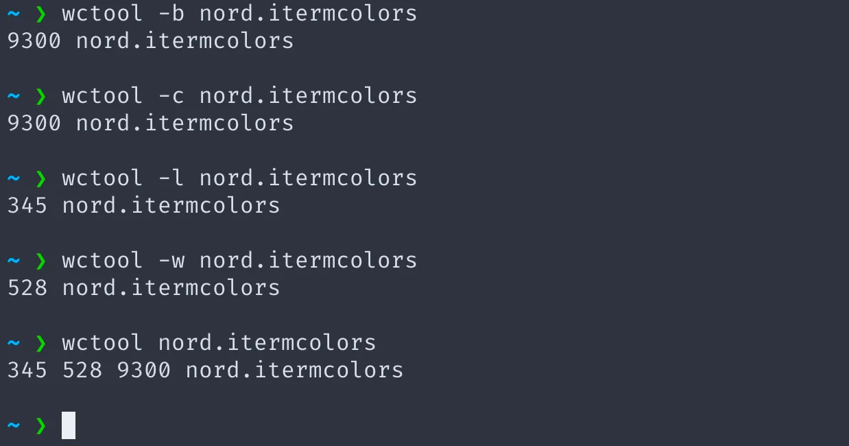 image of the tool's outputs